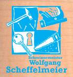 Neues Fenster: Bild '' vergrößern Logo: Schreinermeister Wolfgang Scheffelmeier